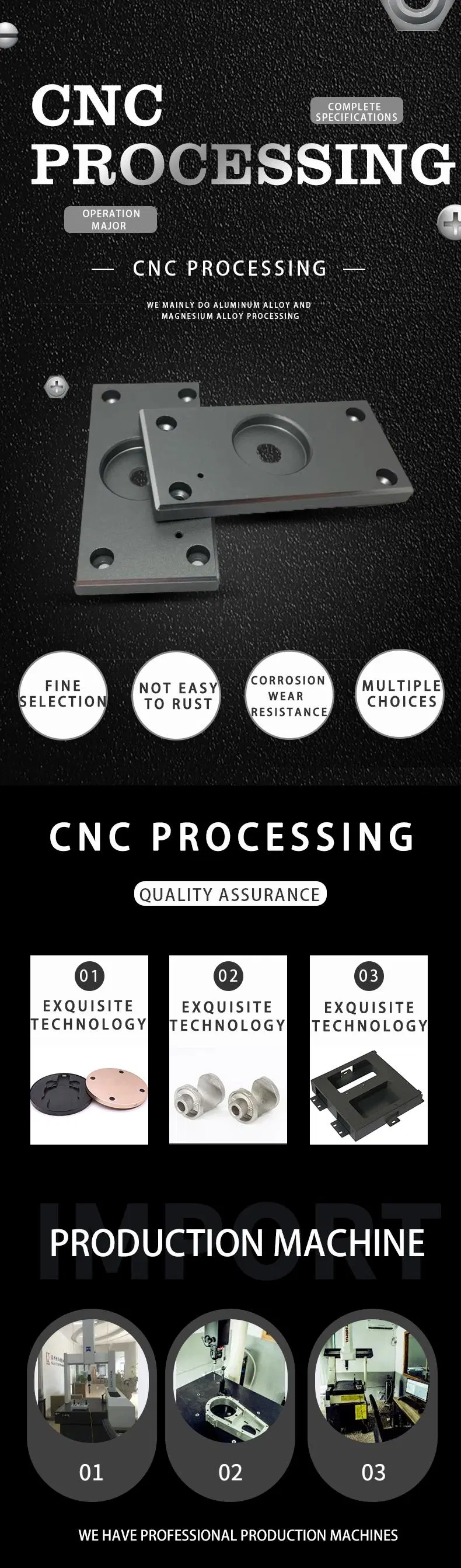 CNC Lathe Processing Hardware Precision Milling Machine Non-Standard Individual Customization